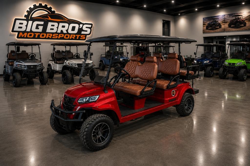 2026 Big Bros 6-Passenger Custom - Sound System & Custom Wheels